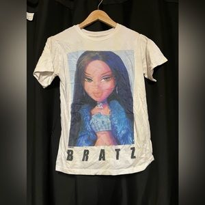 Bratz Short Sleeve White Tee